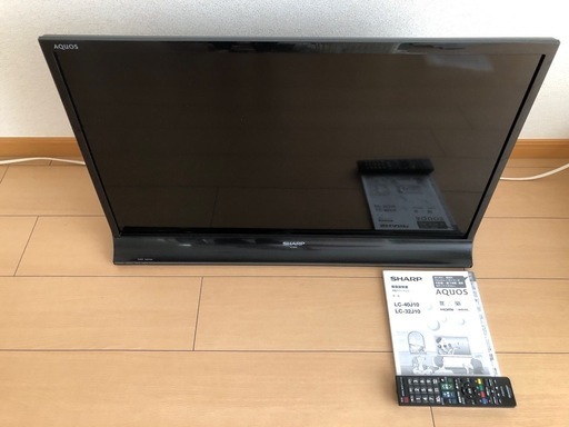 シャープ 32V型 液晶 テレビ AQUOS LC-32J10-B ハイビジョン