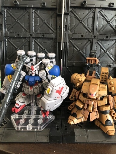 手渡し限定　モビルスーツアンサンブル　試作2号機＆ザメルセット