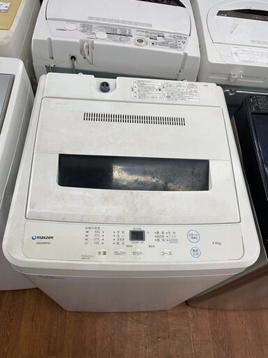 洗濯機　No.14165　マクスゼン　2021年製　5kg　JW50WP01　【リサイクルショップどりーむ天保山店】