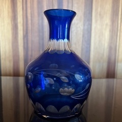 【GO-122】切子 ボヘミアグラス ガラス デキャンタ 水差し