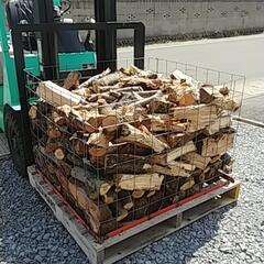 終了】ソロ キャンプ りんご果樹 薪割り済み 薪ストーブ 燃料 幹 枝 約