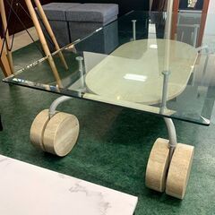 トラバーチン リビングテーブル 幅130cm 奥70cm 高さ70cm