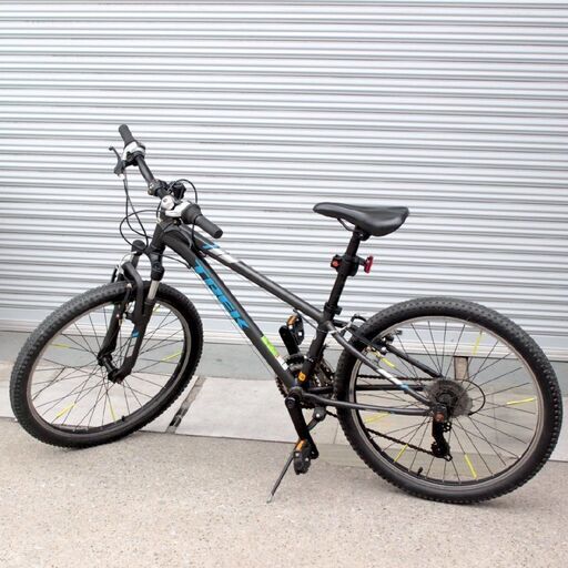 T194) 【防犯解除済】TREK トレック キッズクロスバイク マウンテンバイク Precaliber 24インチ 3×7段 21変速 Boys ブラック 自転車 子供