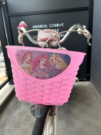 ディズニープリンセス　自転車　18インチ