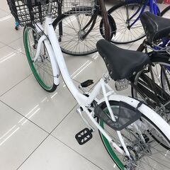 ☆ジモティ割あり☆ 自転車 24インチ ホワイト クリーニング済み HJ4121