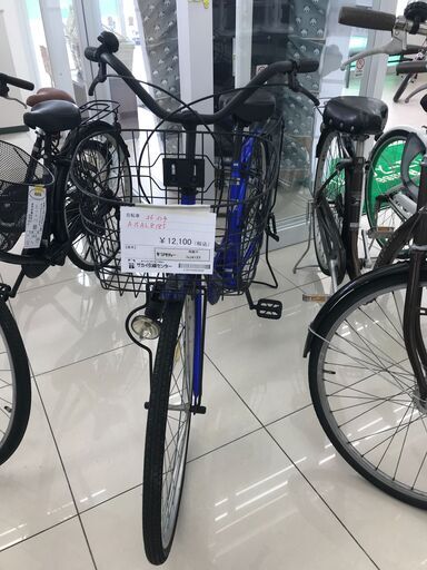 ★ジモティ割あり★ ASAHI　CYCLE 自転車 26インチ ブルー クリーニング済み HJ4123
