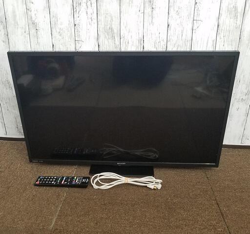 【美品】2021年製  SHARP AQUOS LEDバックライト32型液晶テレビ 2T-C32DE　no2