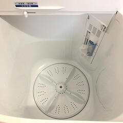ss6665　ハイアール 2槽式洗濯機 5.5kg JW-W55G ホワイト Haier 二槽式 洗濯機 高い洗浄力 別脱水 丈夫 ステンレス槽脱水 節水 2槽式洗濯機 中古
