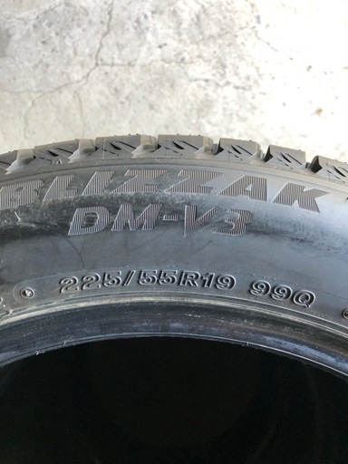 BS DM-V3 225/55r19 スタッドレス 4本