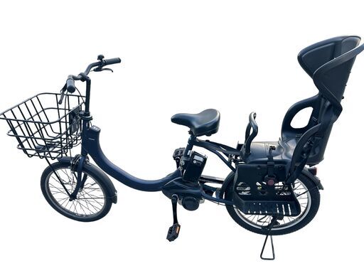美品★電動自転車　パナソニック　子供乗せ　20インチ　BE-1ELSW012V2  マットネイビー