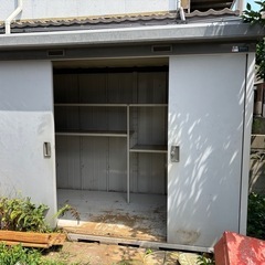 中古物置MBW-40(2台、1台でも同額) 現地で自便にてお自分で解体・持