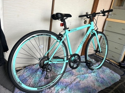 OUTER.LIMITSクロスバイク27インチSHIMANO7段変速、アルミフレーム