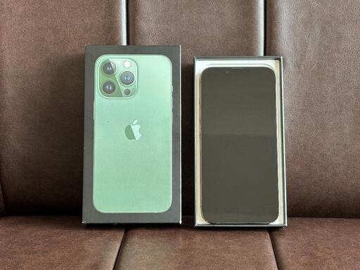 訳あり】iPhone13 Pro アルパイングリーン 256GB 電池残量89% iPhone