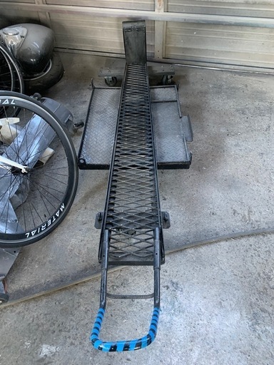 バイク用自作ドーリー値下げ