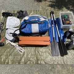 川でのリラックス＆釣りに最適なアウトドアセットをお譲りします