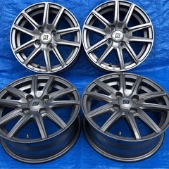 社外 アルミホイール 14×5.5J +43 14インチ PCD100/4H 4本