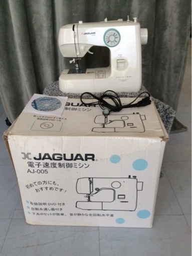 ジャガー　JAGUAR ミシン　電子ミシン　AJ-005　初心者　no2626