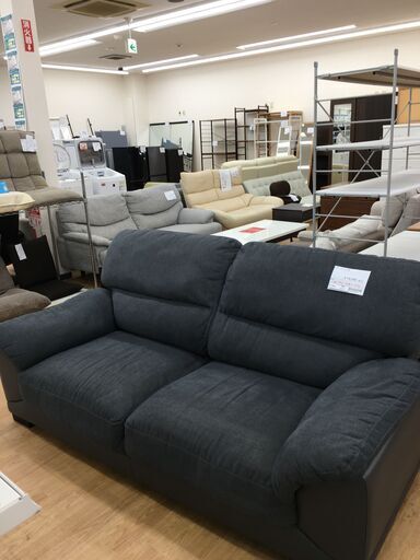 ★ジモティ割あり★ NITORI　ニトリ ソファ3人掛け  W192×D96×H76 クリーニング済み SJ6777