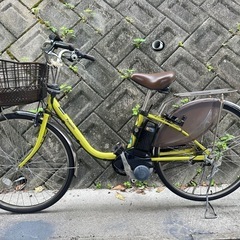 大阪府　無料配送　パナソニック電動自転車バッテリー12AH