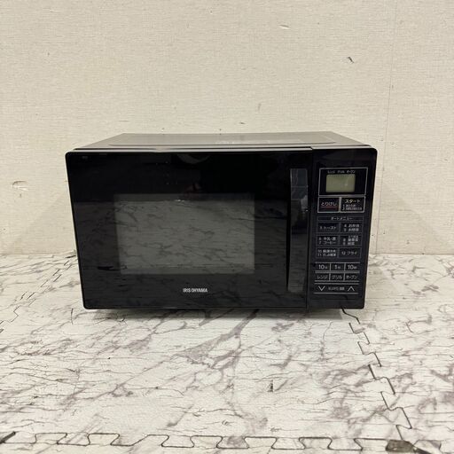 19325  IRIS OHYAMA オーブンレンジ ターンテーブル 2021年製 50/60㎐ ◆大阪市内・東大阪市他 6,000円以上ご購入で無料配達いたします！◆ ※京都・高槻・枚方方面◆神戸・西宮・尼崎方面◆生駒方面、大阪南部方面　それぞれ条件付き無料配送あり！
