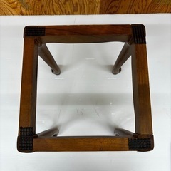 s0821601 イタリア製 大理石トップ 猫脚 ネストテーブル 花瓶置き サイドテーブル ブラウン 現状品 猫脚 アンティーク ビンテージ 中古品 s0821601 イタリア製 大理石トップ 猫脚 ネストテーブル 花瓶置き