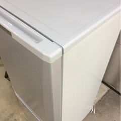 MITSUBISHI  146L  2ドア冷凍冷蔵庫  MR-P15D-S形  2018年製  ※天板の爪が折れてます。