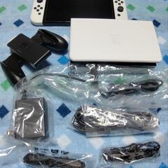 お話し中】任天堂Switch 有機EL 白 ＋ 純正プロコントローラ