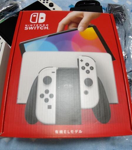 【お話し中】任天堂Switch 有機EL 白 ＋ 純正プロコントローラ