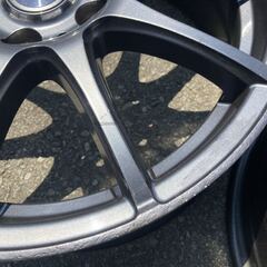 VELVA◆車検用やスタッドレス用に!!17インチ 7J IS48 PCD114.3-5H◆エスティマ C-HR CR-V CR-Z オデッセイ ジューク マツダ６ MPVなど