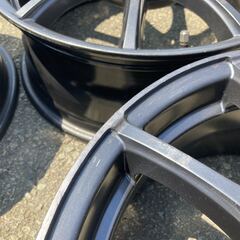 VELVA◆車検用やスタッドレス用に!!17インチ 7J IS48 PCD114.3-5H◆エスティマ C-HR CR-V CR-Z オデッセイ ジューク マツダ６ MPVなど