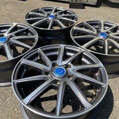 BLUE STAR◆16インチ 6.5J IS48 5/114.3◆車検やスタッドレス用に!!アイシス エスティマ ノア ヴォクシー ステップワゴン CX-3 マツダ３