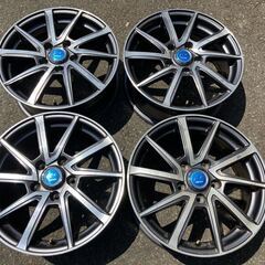 BLUE STAR◆16インチ 6.5J IS48 5/114.3◆車検やスタッドレス用に!!アイシス エスティマ ノア ヴォクシー ステップワゴン CX-3 マツダ３