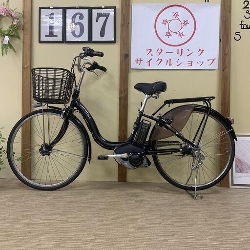 167整備済新基準良品ヤマハ バッテリー8.7ah長押し1-4 26インチ 中古車