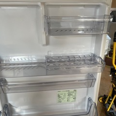 082001 アクア3ドア冷蔵庫　2021年製
