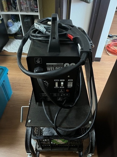 受付一時中断　\nアストロ　半自動溶接機　専用台車付き