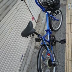 CAPTAIN STAG[キャプテンスタッグ]ナビーFDB206 20吋折り畳み自転車 外装6段/マットブルー