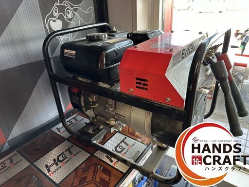 【引き取り限定】【中古】新ダイワ エンジン溶接機 EW130 溶接棒Φ2～3.2mm対応
