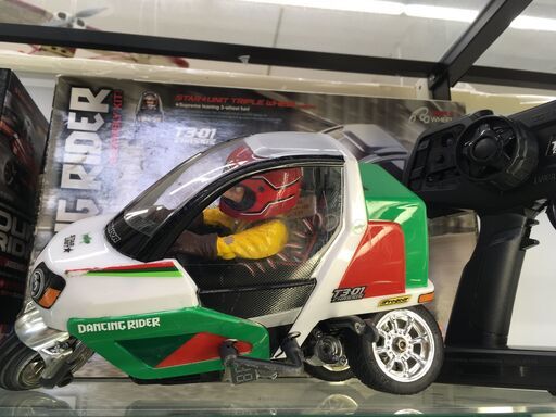 TAMIYA 1/8 電動RCバイク ダンシングライダー 中古