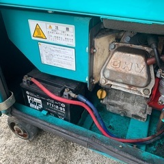 発電機 中古 エンジン デンヨー ニューパワー GA-2600SSM 100V 60Hz 2.6KVA 防音型 15Lタンク