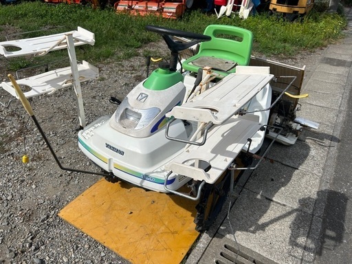 ヤンマー 4条植え 田植機 Pe-1X すこやか 4馬力 ユニットクラッチ　田植え機 YANMAR 乗用型 田んぼ　農機具　動画あり