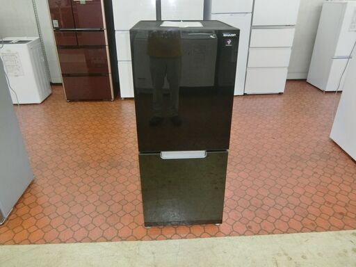 ID 529748 　冷蔵庫２ドア　152L　シャープ　２０２１年　SJ-GD15G-B