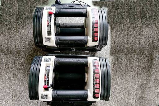 山口)QUICK　DUMBBELLS　クイックダンベル　可変式ダンベル　2個セット ◆BIZ1296FCY MF23B