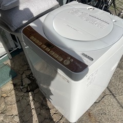 【リサイクルサービス八光】2020年製　シャープ 全自動洗濯機　 ES-T712-T　7㎏ 楽天市場】シャープ シャープ ES-T712-T ブラウン系 全自動洗濯機