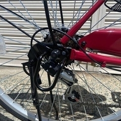 【新品★未使用】　ママチャリ　オートライト　 26インチ　シマノ製6段変速 ロゼ