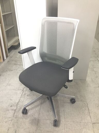 中古　コクヨ　オフィスチェア　ワークチェア　事務椅子　デスクチェア　肘付（上下可動）　ランバーサポート付　座奥行き調整　ハイバック　エントリーチェア　OAチェア　愛知県 一宮市　 名古屋 稲沢　 江南　 岩倉市　岐阜 羽島市　各務ヶ原　 岐阜市 三重県　愛知 グッドプライス一宮