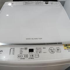 配送可【アクア】7K洗濯機★2022年製　分解クリーニング済/6ヶ月保証付　管理番号12108