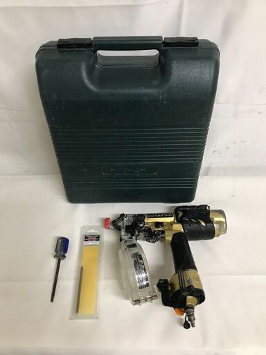 【北見市発】ハイコーキ HiKOKI 日立 32㎜高圧ねじ釘打機 WF3H 電動工具 木材工事  DIY (D5979knthY)
