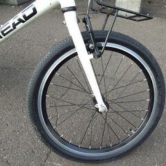 HEAD ミニベロ 20インチ自転車 外装7段変速 ホワイト ヘッド 札幌市東