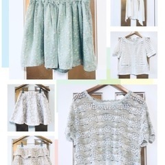 【急募❗️】ブランド夏服☆レディース☆Mサイズ☆キュロット&イン...