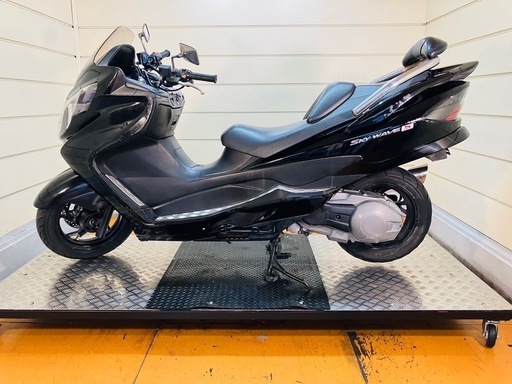 49944km ★始動動画あり★  スカイウェイブ CJ44A ビッグスクーター 45827km ☆始動動画あり☆ スカイウェイブ CJ44A ビッグスクーター